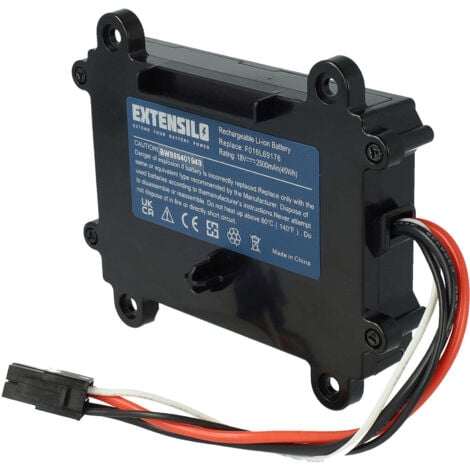 EXTENSILO Batterie Compatible Avec Bosch Indego S 500 XS 300 Robot