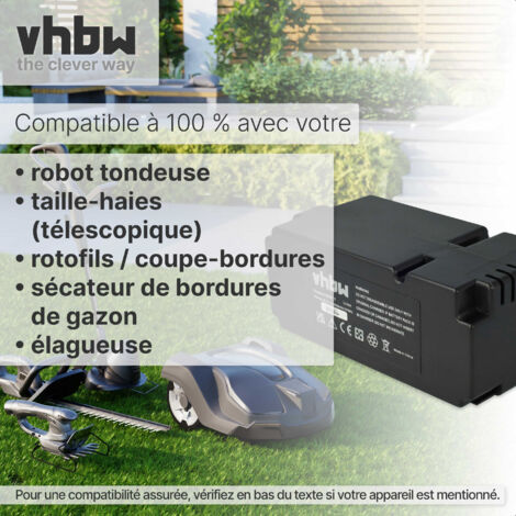 Vhbw Batterie Compatible Avec Gardenline R Easy Robot Tondeuse