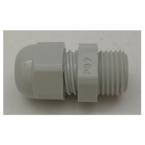 Pressacavo Nylon Grigio Controdado Tenuta Connettore Cable Glands Passo