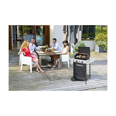 Barbecue A Gas E A Roccia Lavica Xpert L Campingaz Carrello Coperchio