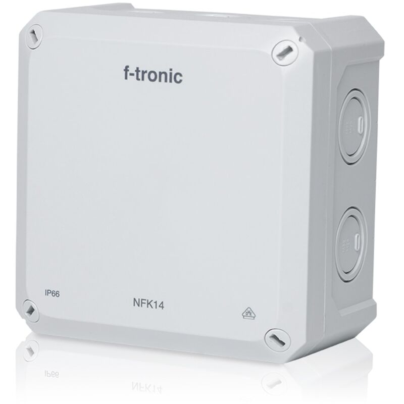 F TRONIC FR Abzweigkasten Neptun Compact 140x140x81 Mm Grau