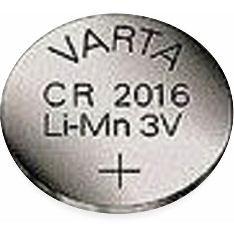 VARTA Lithium Knopfzelle CR2016 20 Stück 3 V 90 mAh