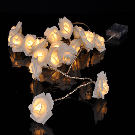 Led Lichterkette Rosen Wei D