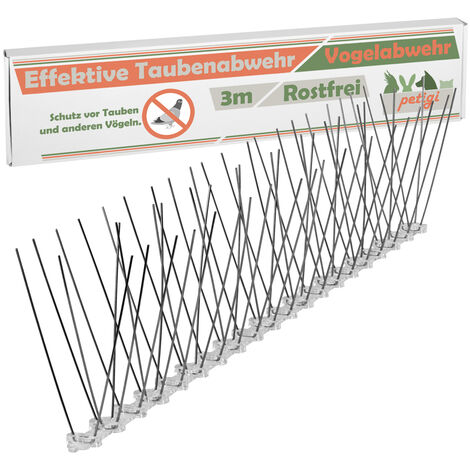 M Taubenabwehr Vogelabwehr Vogel Tauben Spikes F R Garten Balkon Dach