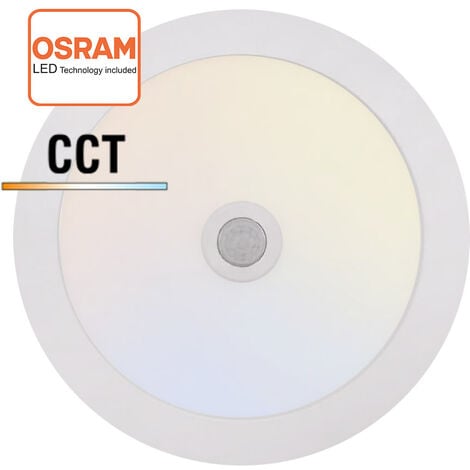 Downlight Led W W W W Sensor Movimiento Cct Osram Chip