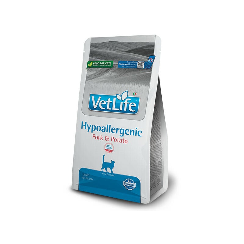 Farmina Vet Life Hypoallergenic Per Gatti Con Maiale E Patate Da 400 Gr