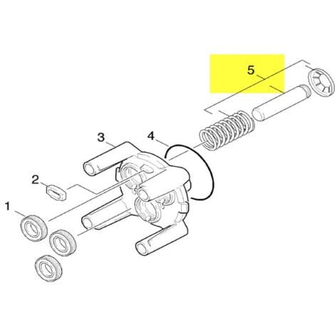 PISTON COMPLET Pour NETTOYEUR HAUTE PRESSION KARCHER