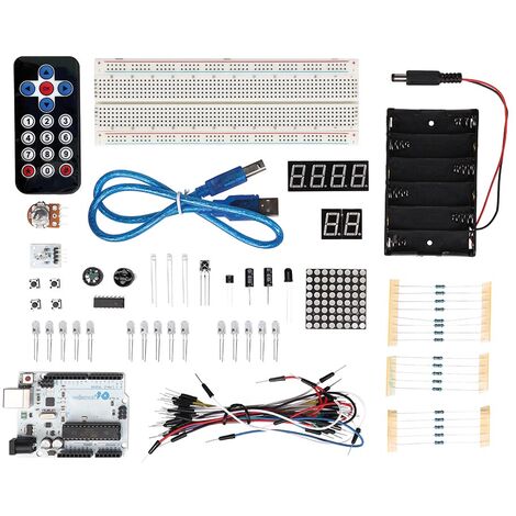 Whadda Kit de démarrage Arduino complet pour débutants apprenez les