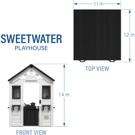 Backyard Discovery Sweetwater Maisonnette En Bois Maisonnette De Jardin