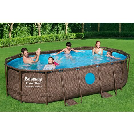 Ersatzpool Power Steel Swim Vista Framepool 427x250x100 Cm Ohne