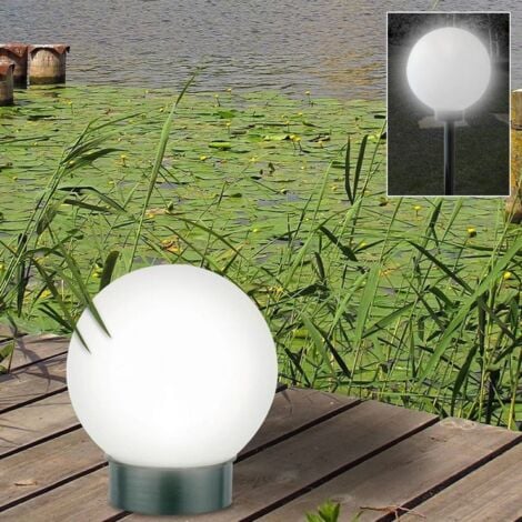 Er Set Led Solar Kugelleuchte Kugellampe Leuchtkugel Solarlampe Lichtkugel