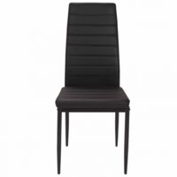 Lot De Chaises Romane Noires Pour Salle Manger