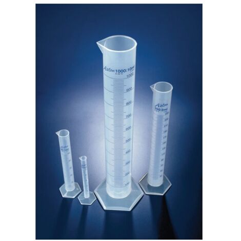 Azlon Measuring Cylinder Pp Class B Ml Graduated