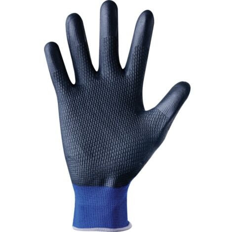 Showa Nitrile Foam Palmgloves Blue S Xl