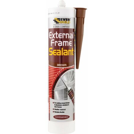 Everbuild C3 External Frame Sealant Brown