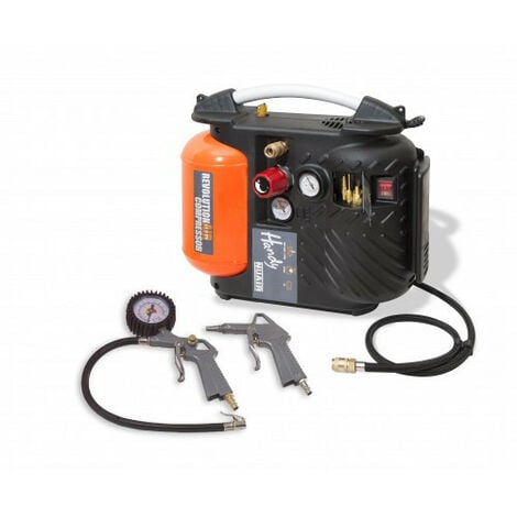 Mecafer Compresseur 5L 1 5Hp 85L Min Handy Revolutionair