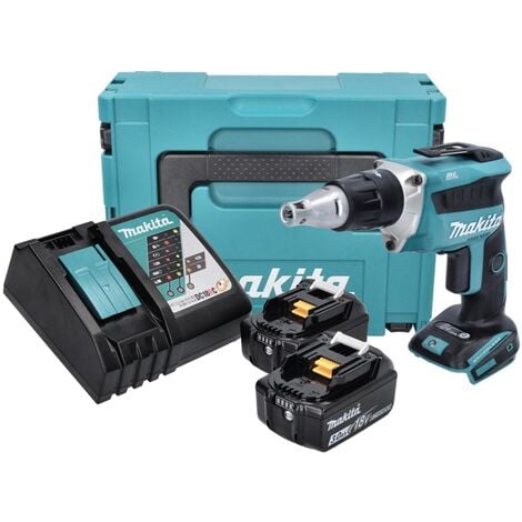 Makita DFS 452 RFJ Visseuse à cloison sèche sans fil 18 V Brushless