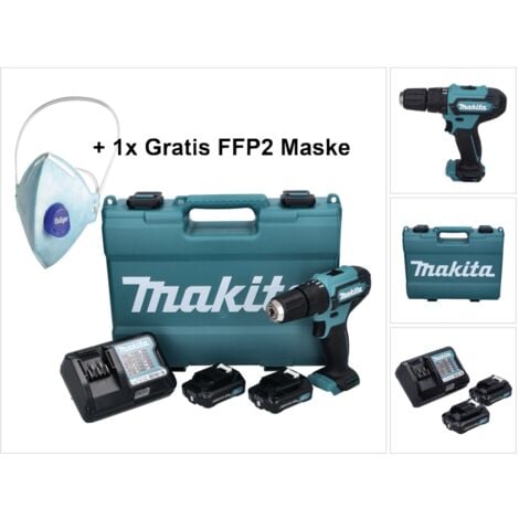 Makita Hp Dwae Perceuse Percussion Sans Fil V Nm X