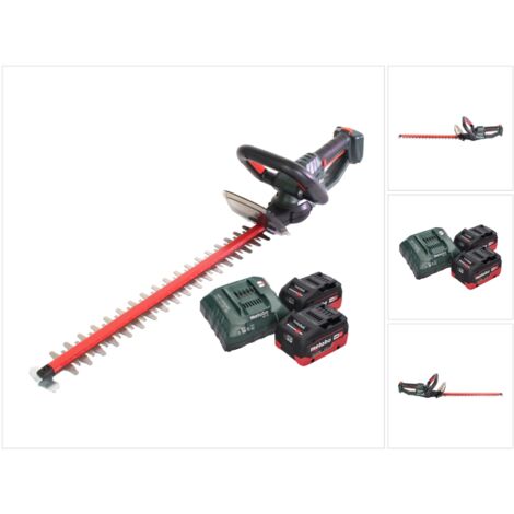 Metabo HS 18 LTX 65 Taille Haie Sans Fil 18 V 63 Cm 2x Batteries 5 5