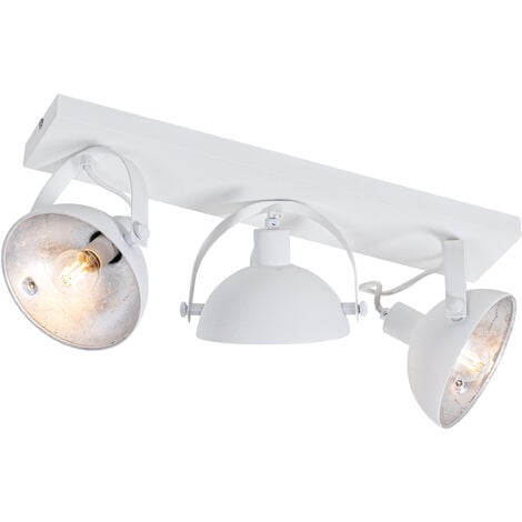 Qazqa Magnax Spot Plafond Plafonnier Lumi Re L Cm Blanc