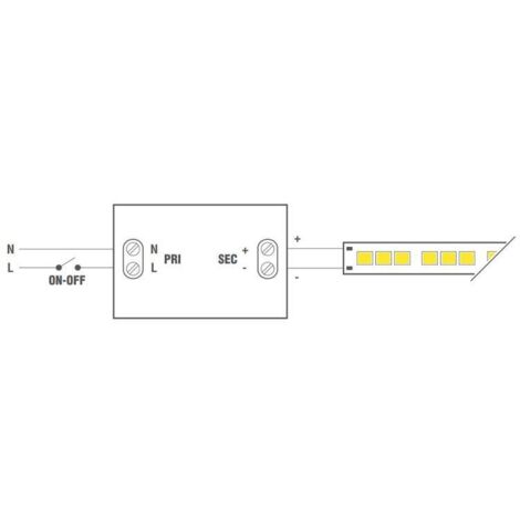 Bloc D Alimentation Pour Bande LED LEF 75W 24V Tension Constante IP20