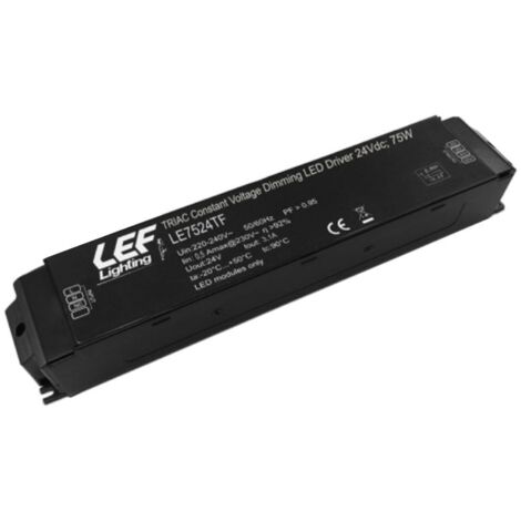 Bloc D Alimentation Pour Led Lef W Vdc Triac Igbt Dimmable Le Tf