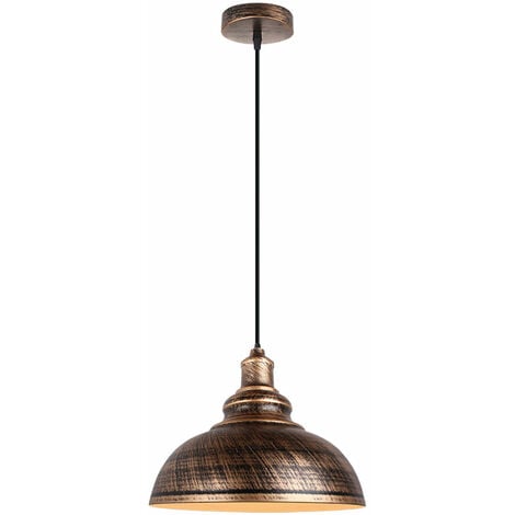 Suspension Luminaire Industrielle Vintage R Tro E Cm Plafonnier