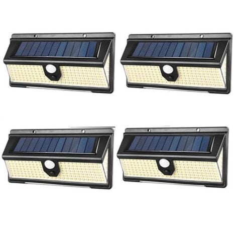 Pcs Lampada Luce Faretto Faro Esterno Energia Solare Led Sensore