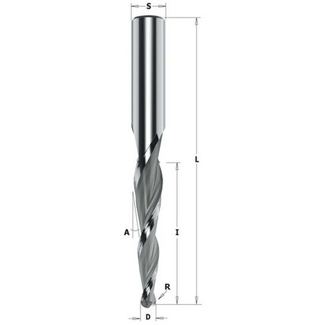 Fresa Helicoidal Cmt Positiva R Conveso