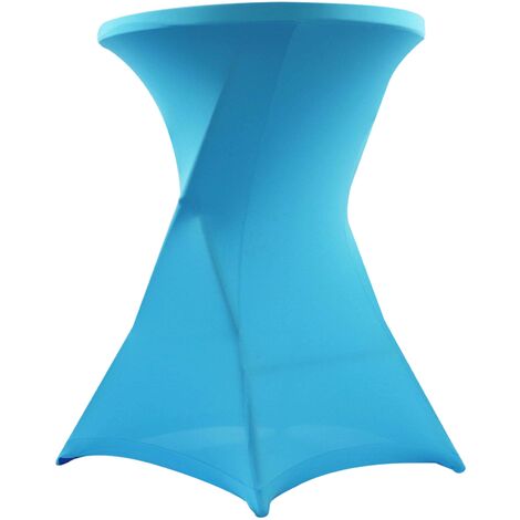 Table Haute Pliante Et Housse Bleue