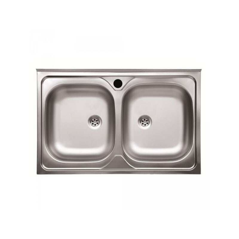 Lavello Appoggio 80x50 50 Series 2 Vasche N214