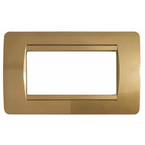 Sandasdon Placca Classic M Oro Compatibile Con Bticino Matix