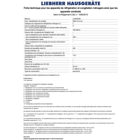 Cave De Vieillissement Liebherr Wkb Vinothek