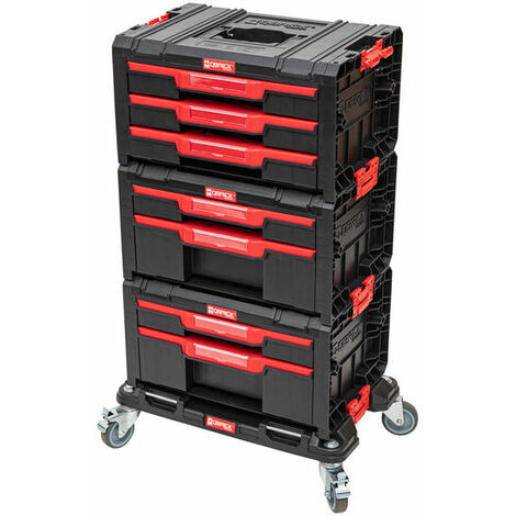 Schubladenset Auf Rollenplattform Qbrick System Pro Drawer Set