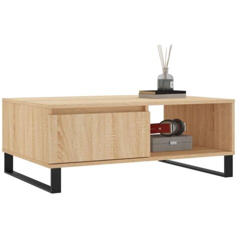 Tavolino Da Salotto Rovere Sonoma X X Cm Legno Multistrato