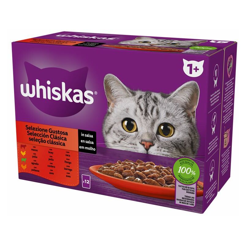 Whiskas Multipack Straccetti X G Gustoso