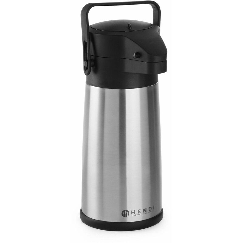 Hendi 445877 Thermos Caraffa Termica In Acciaio Inox Argento 17 1 X