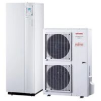 Ensemble de Pompe à Chaleur Air Eau 10 8kW ATLANTIC FUJITSU MH Alféa