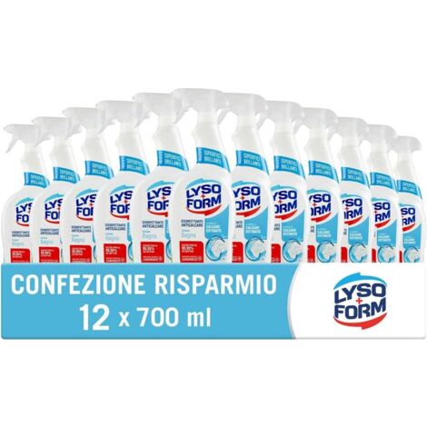 Lysoform Spray Azione Bagno Set Pz X Ml Disinfettante Anticalcare