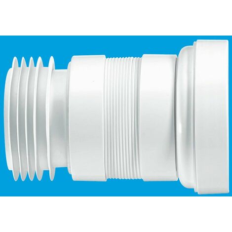 Mcalpine Straight Flexible Mm Wc Connector Mm Outlet