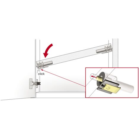 Regalbodenträger Kintai Bohr ø 5 mm Bodenträger vernickelt KS anthrazit