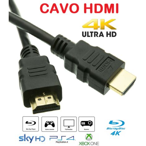 Cavo Hdmi High Speed K Full Hdtv D Tv Ps Ps Videoproiettore