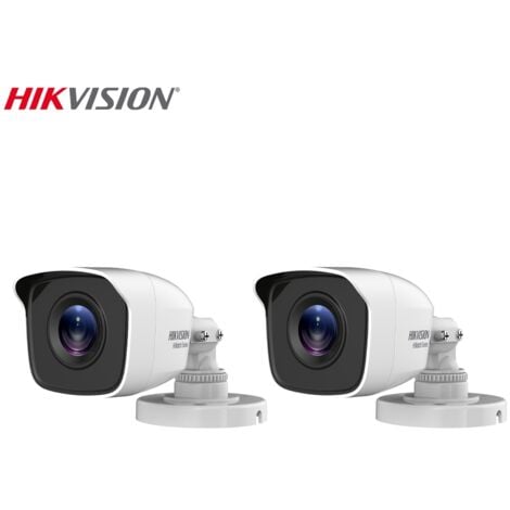 KIT VIDEOSORVEGLIANZA HIKVISION DVR 4 CANALI 2 TELECAMERE 2 MPX