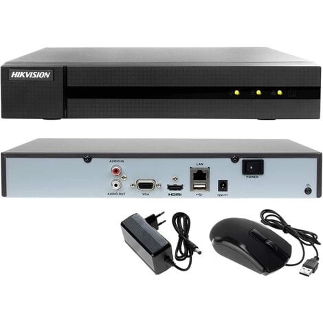 Kit Videosorveglianza Ip Poe Mpx Telecamere Hikvision Nvr Canali