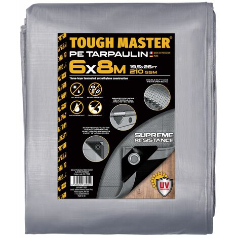 Tough Master Water Resistant Tarpaulin M X M Tarpaulin Sheet