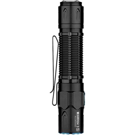 Olight Warrior S Led Lampe De Poche Avec Tui Avec Clip Ceinture