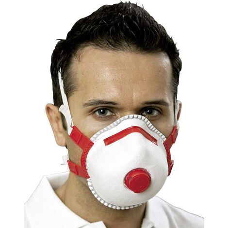 Masque anti poussières fines avec soupape FFP3 Ekastu 412 183 5 pc s