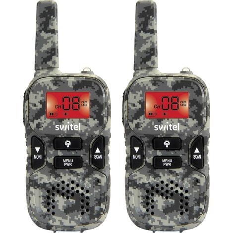 Switel WTE2350 Camouflage Talkie Walkie PMR Jeu De 2 R531341