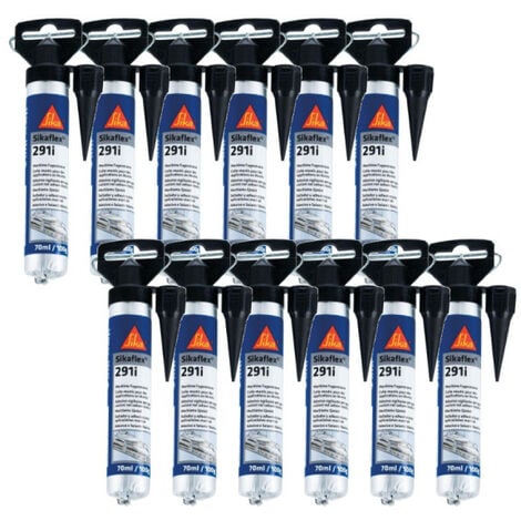 Set Of Sika Sikaflex I Marine Sealants Black Mini Refill Ml