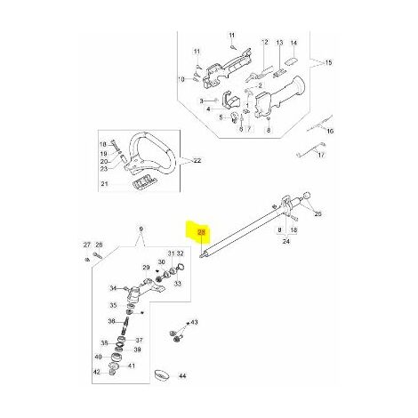 Albero Trasmissione Decespugliatore Efco Ds Ds Stark